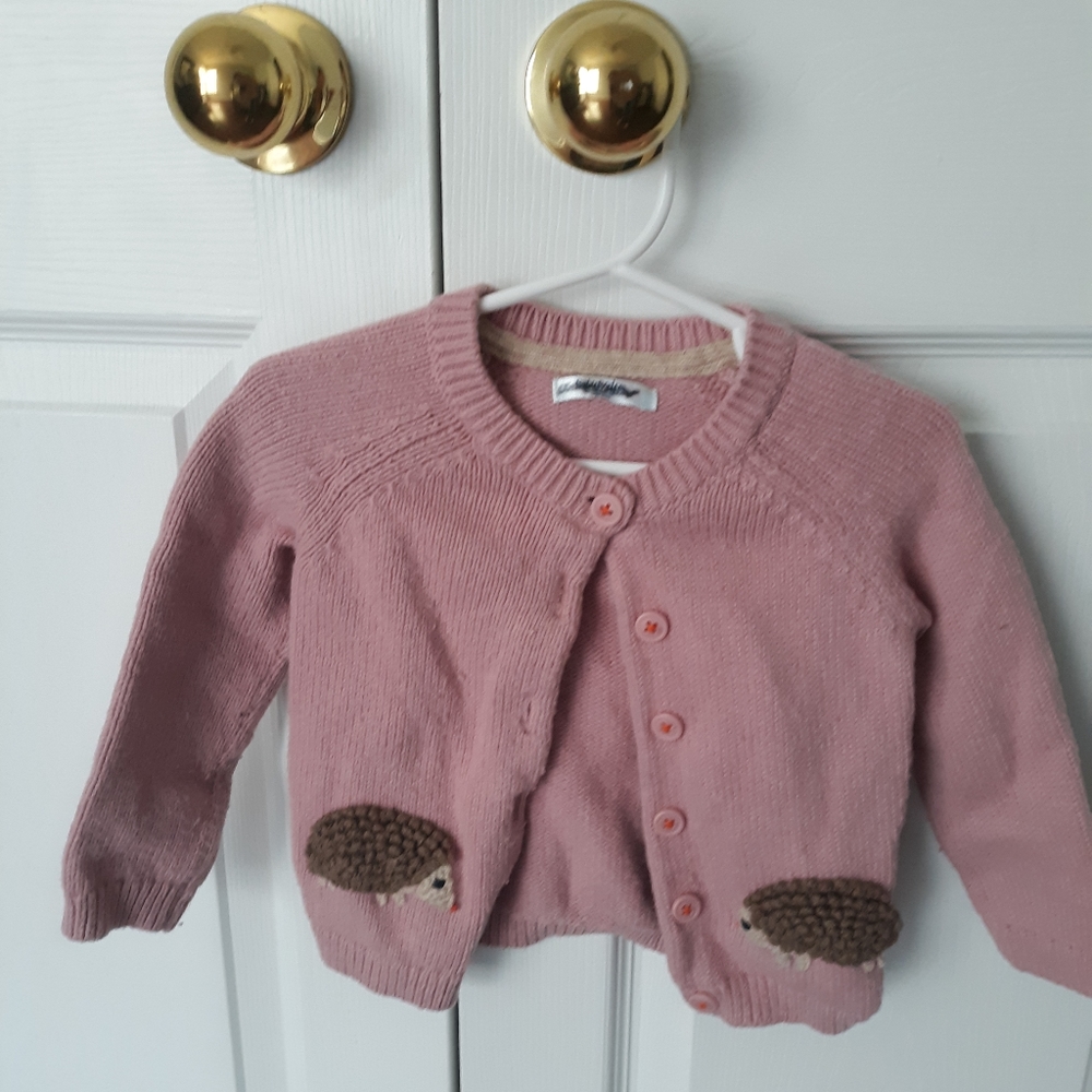 Hedgehog cardigan by Baby Boden